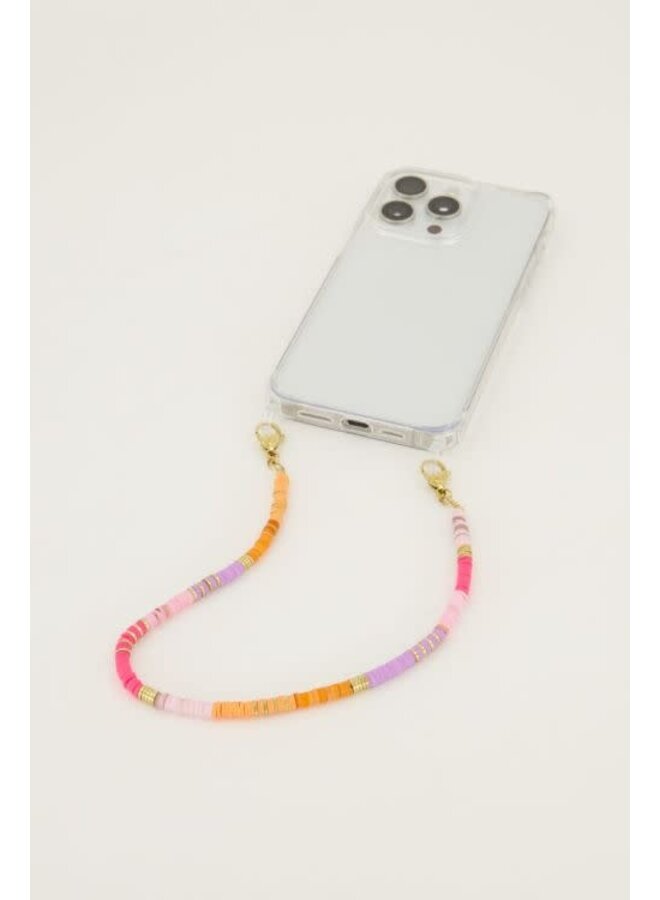 Multikleur Telefoonkoord Kort