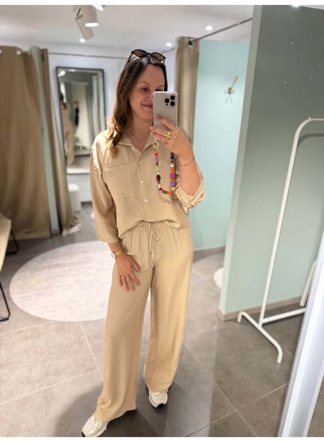 Alix Trousers Beige