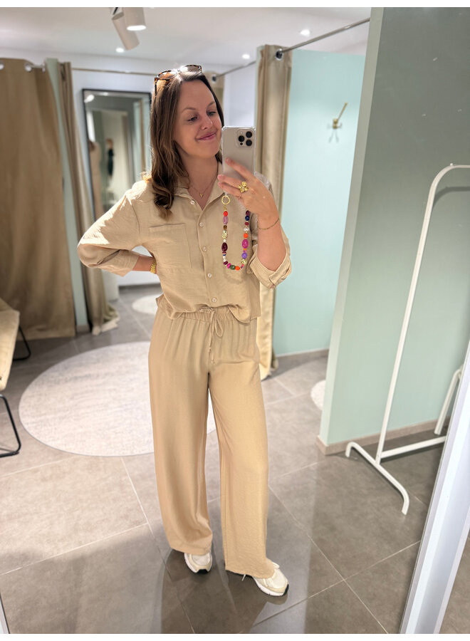 Alix Trousers Beige