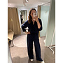 Alix Trousers Dark Blue