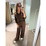 Alix Trousers Dark Brown