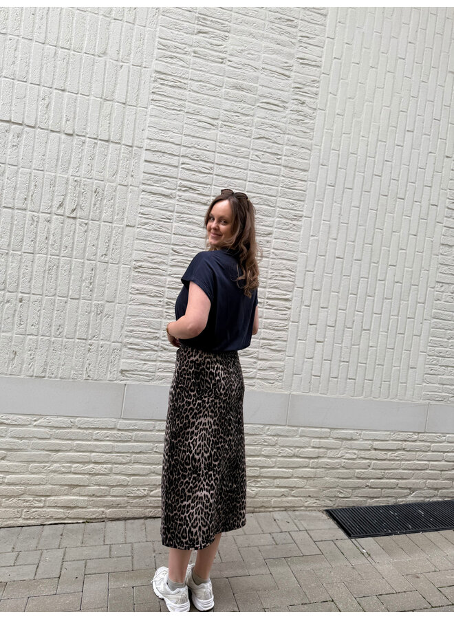 Eloise Basic Top Dark Blue