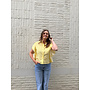 Joe Striped Top Yellow