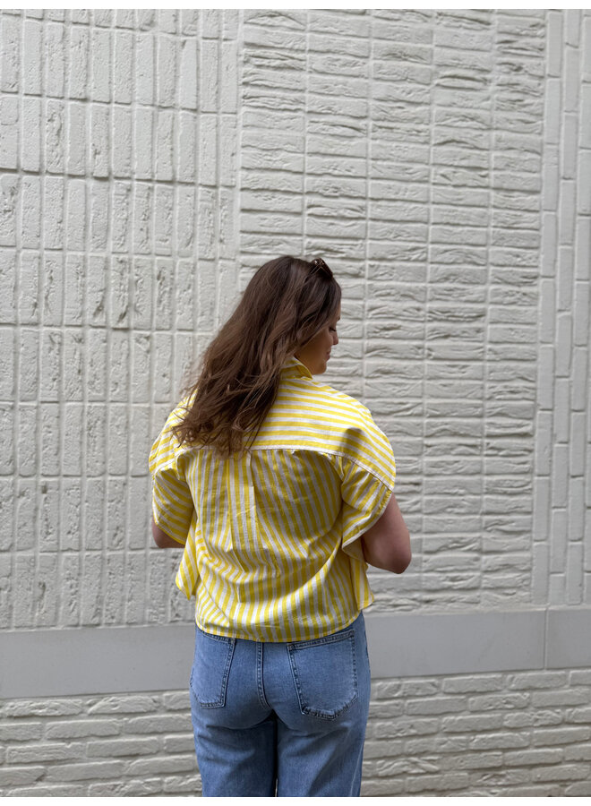 Joe Striped Top Yellow