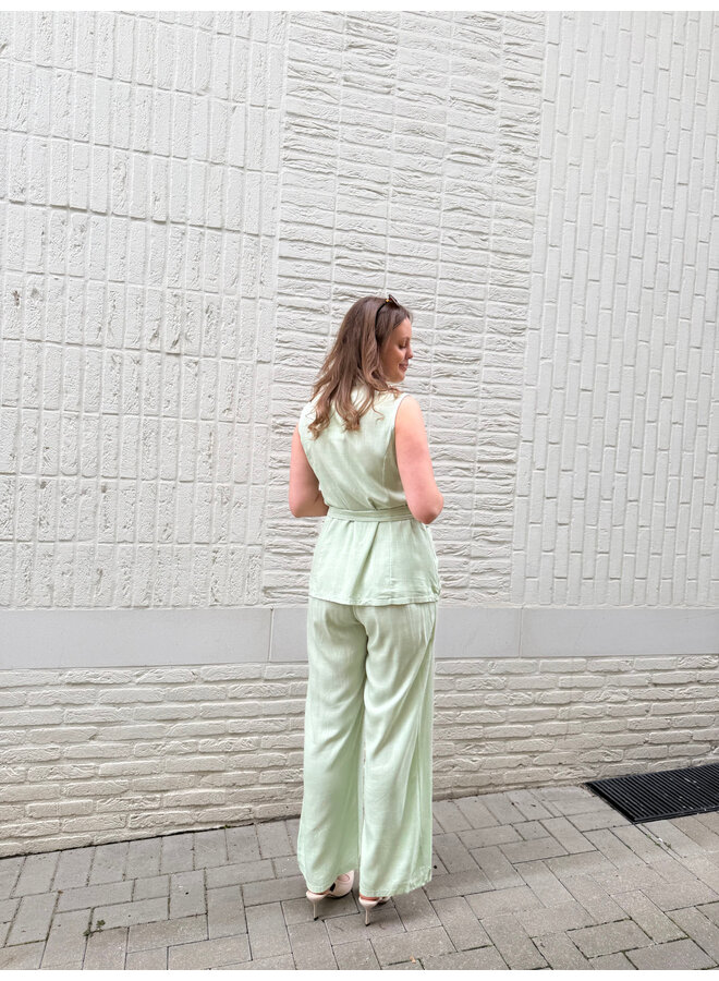 Ivy Set Trousers + Top Green