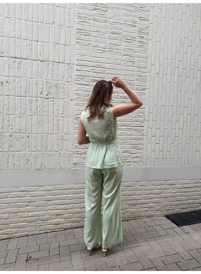 Ivy Set Trousers + Top Green