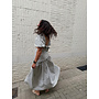 Lina Striped Set Skirt + Top Green