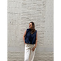 Beau Top Bow Dark Blue