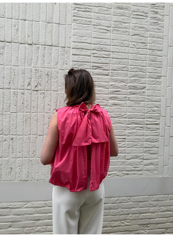 Beau Top Bow Light Orange