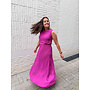 Célestine Set Skirt + Top Purple