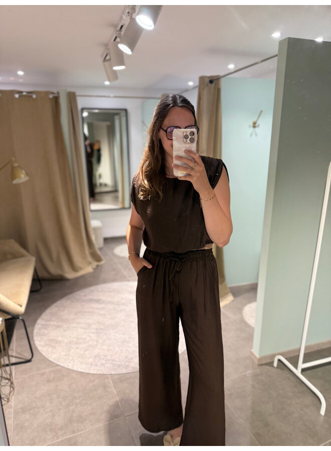 Allie Set Dark Brown