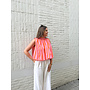 Victoria Striped Bow Top