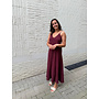 Lilly Summer Dress Burgundy