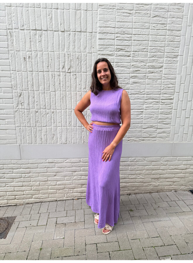 Célestine Set Skirt + Top Lavender