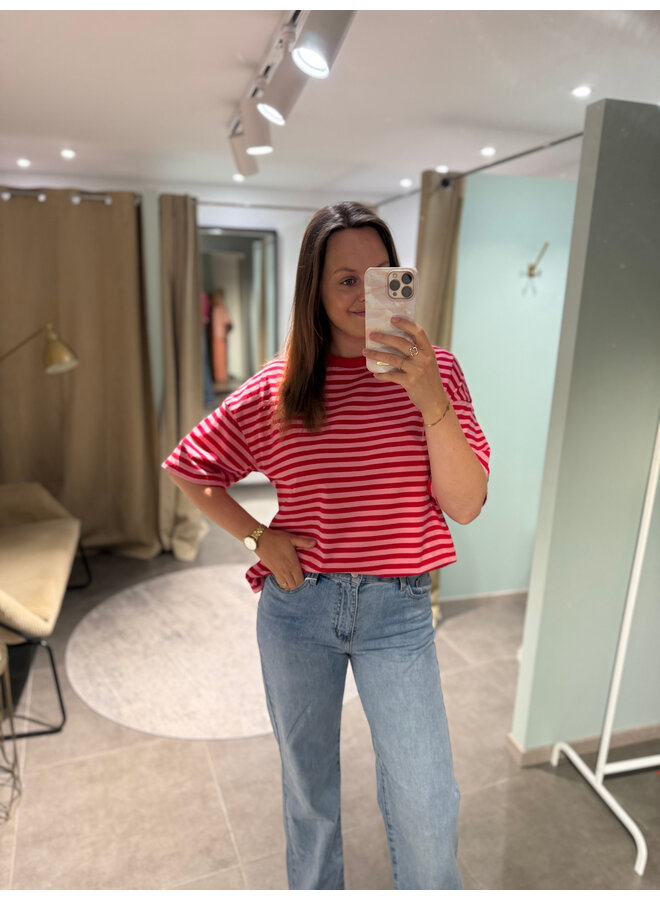 Faye T-Shirt Red