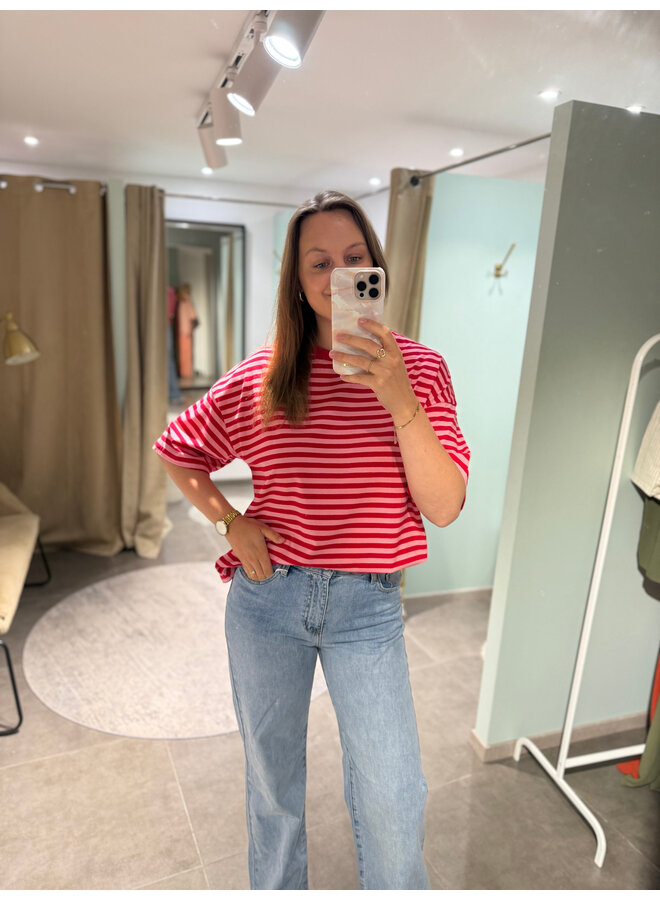 Faye T-Shirt Red