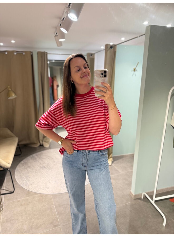 Faye T-Shirt Red
