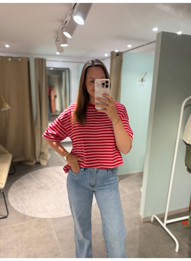 Faye T-Shirt Red