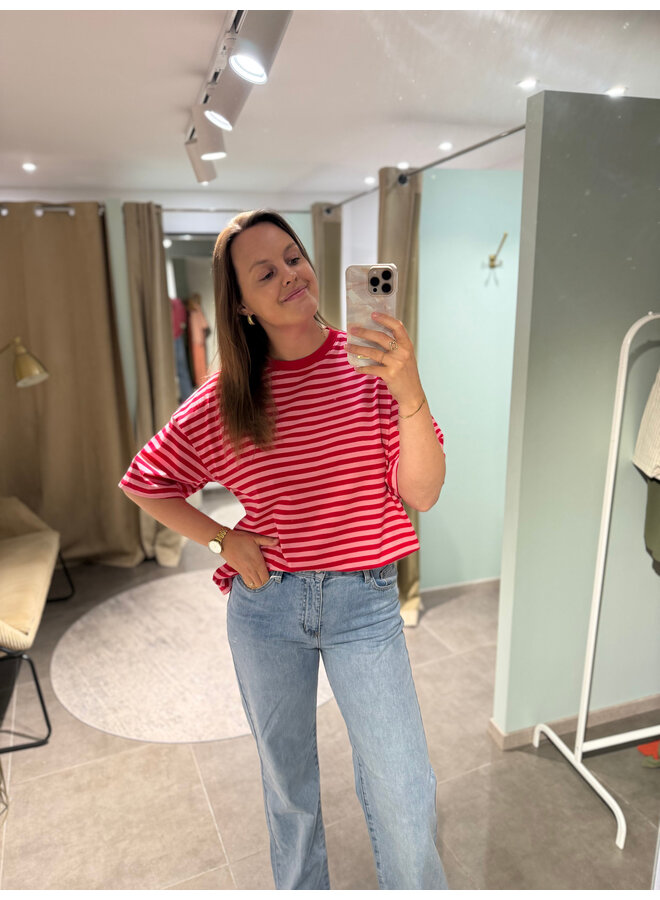 Faye T-Shirt Red