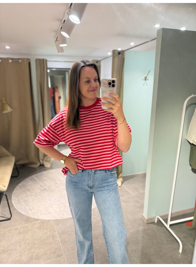 Faye T-Shirt Red