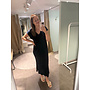 Holly Long Dress Dark Blue