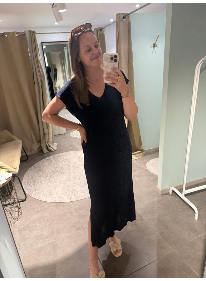 Holly Long Dress Dark Blue