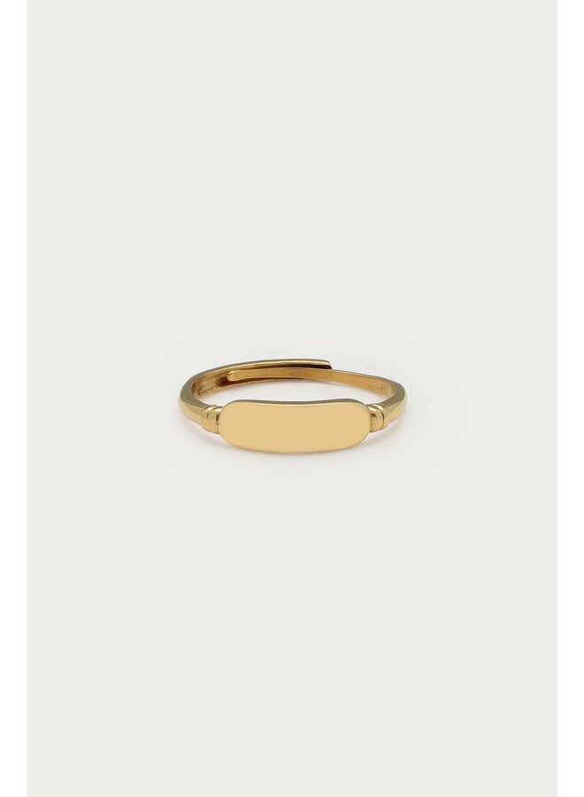 Vintage Ring Bar Goud