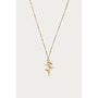 Vintage Ketting met Dots en Roos Goud