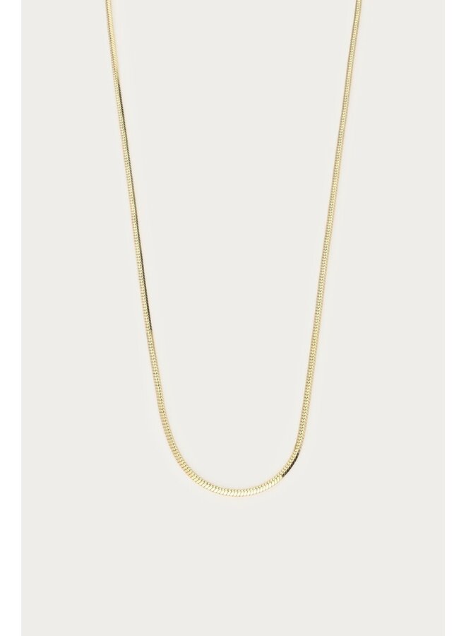 Vintage Basic Ketting 60+5cm Goud