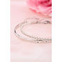Vintage Bangle Hammered Zilver