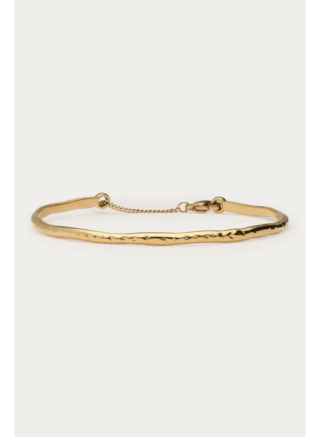 Vintage Bangle Organisch Goud