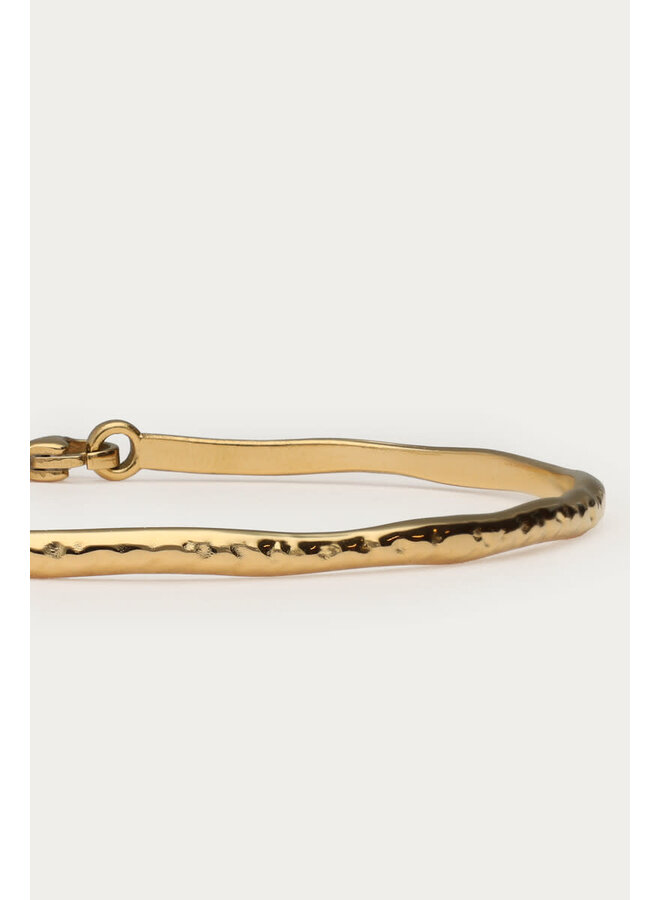 Vintage Bangle Organisch Goud