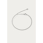 Vintage Bangle met Bloemen Zilver
