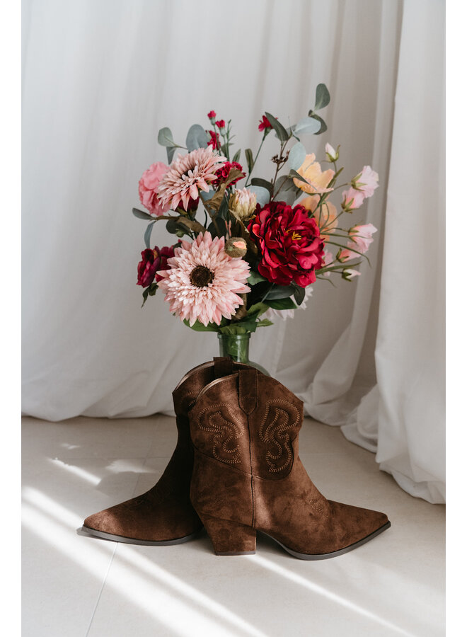 Jenna Cowboy Boots Camel