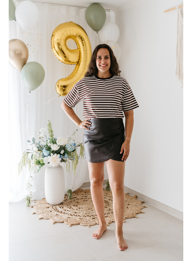 Winona Leather Skirt