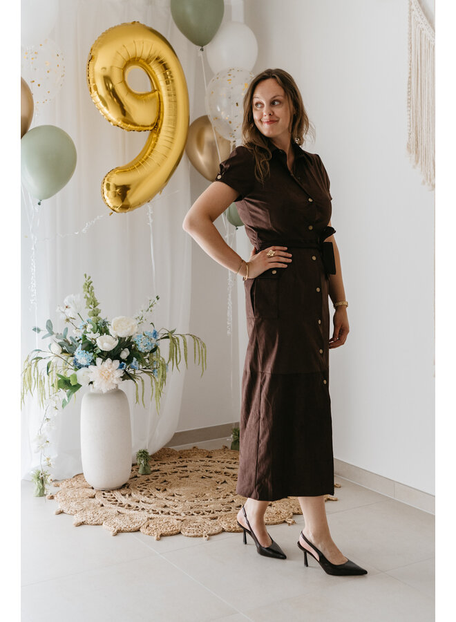 Robinne Suède Dress