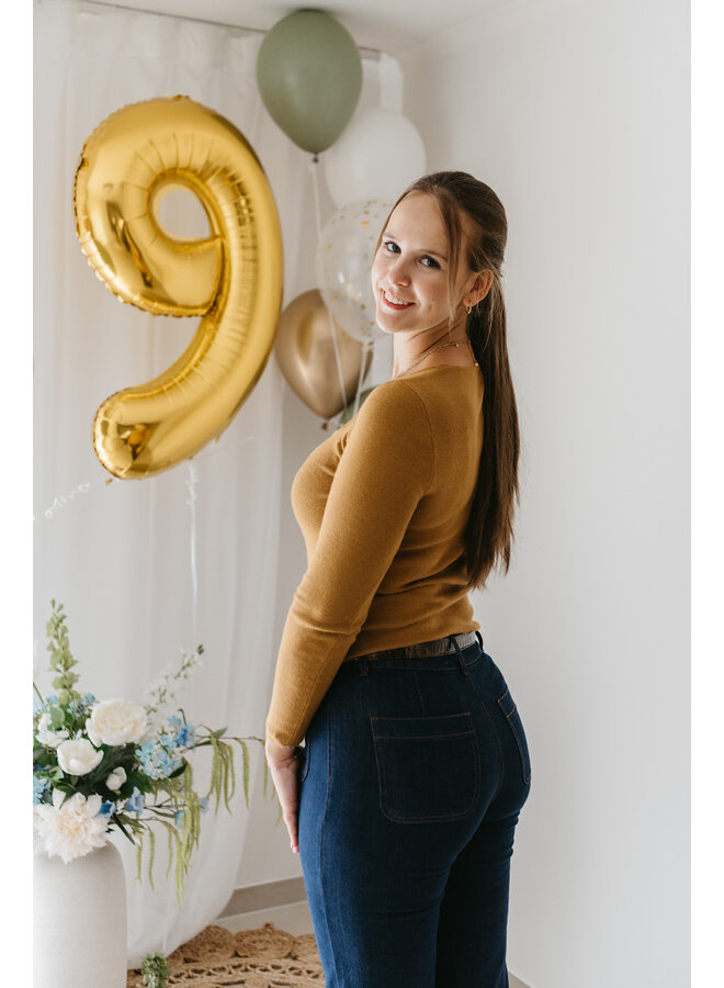 Vicky Basic Top Camel