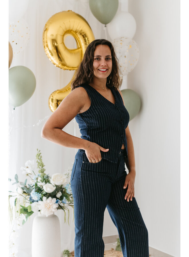Tom Striped Top Brut