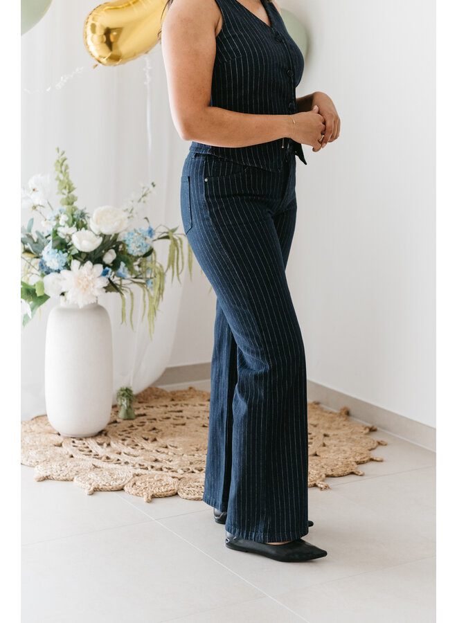 Tom Striped Top Brut