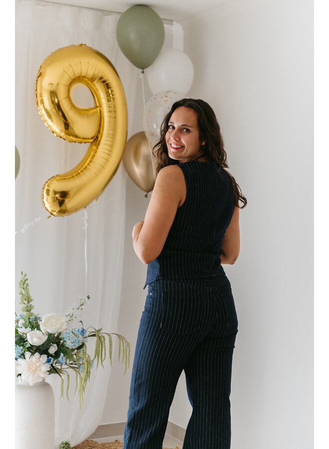 Tom Striped Top Brut