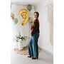 Barrel Jeans Brune