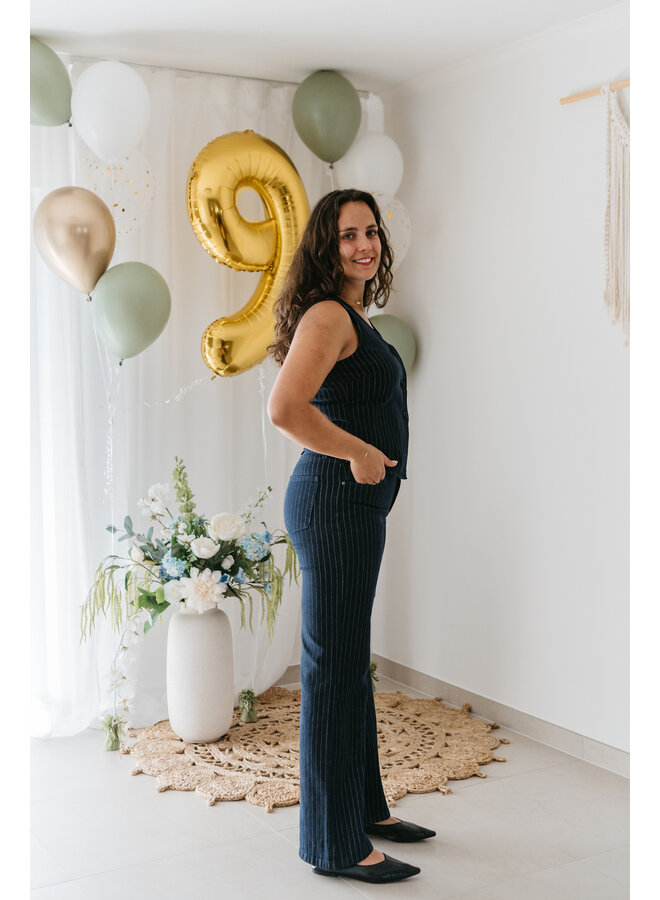 Gabriel Full Length Wide Striped Brut