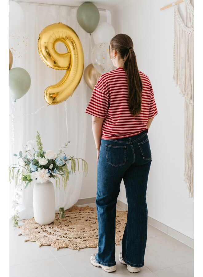 Gabriel Full Length Wide Jeans Brut