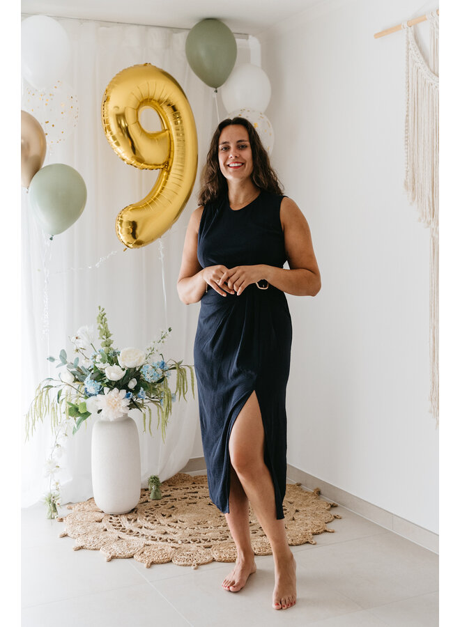 Lola Long Dress Blue