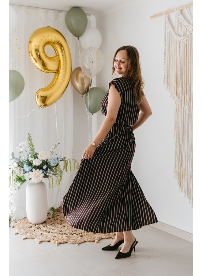 Beau Striped Set Skirt + Top