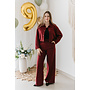 Aria Vest Burgundy