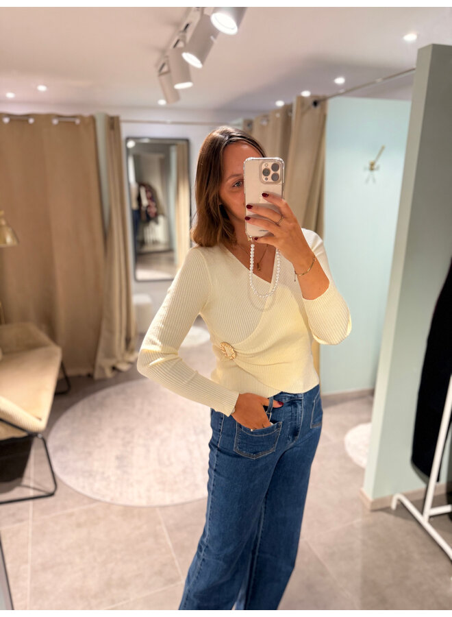 Victoria Top Beige