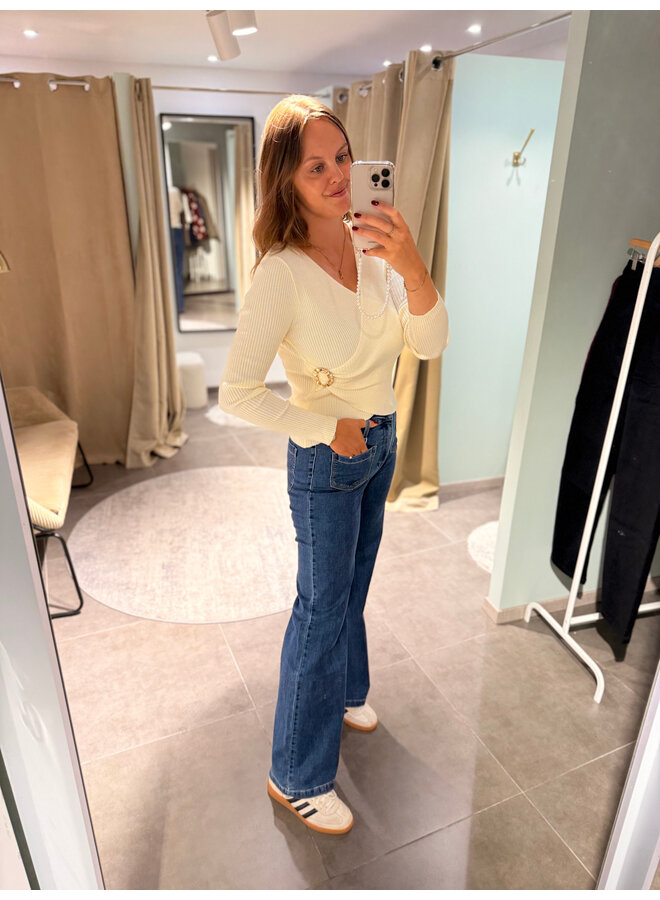 Victoria Top Beige