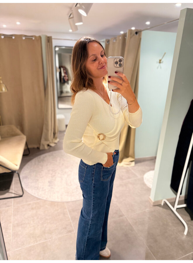 Victoria Top Beige