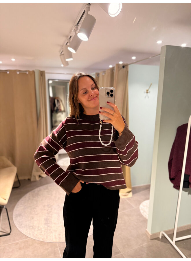 Maya Striped Knit